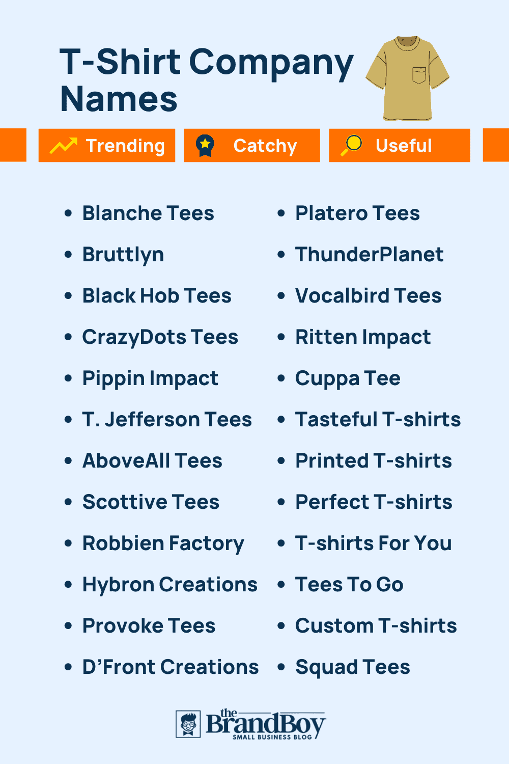 T shirt best sale printing business name